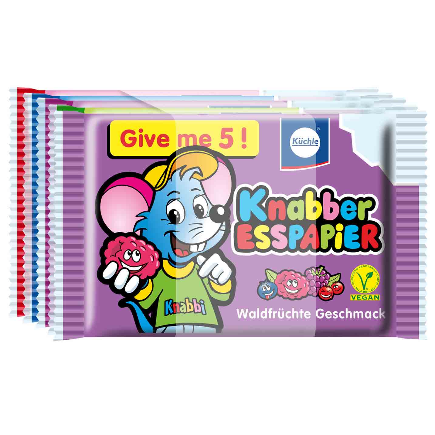 Küchle Knabber-Esspapier 5x25g