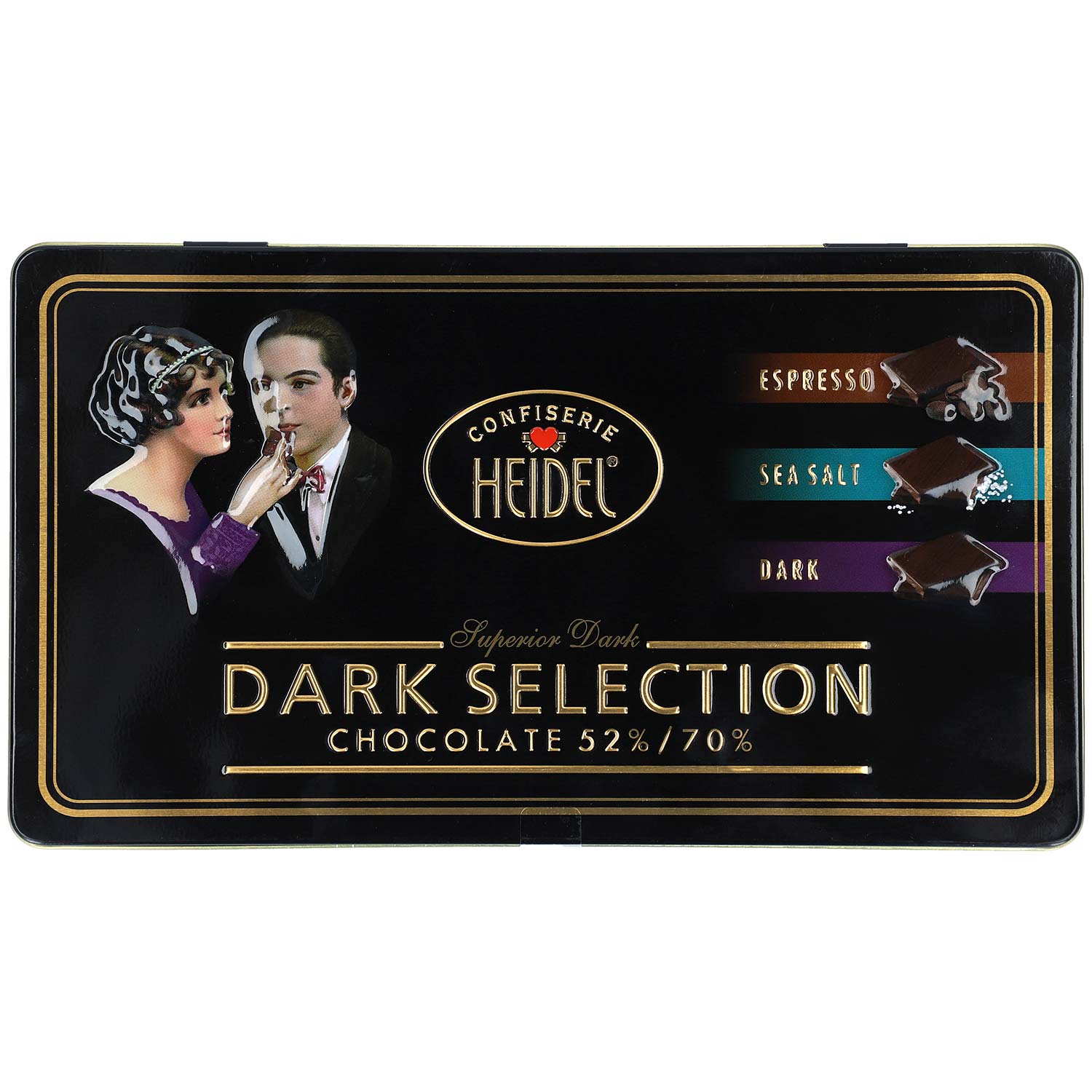 Heidel Schmuckdose Dark Selection 120g