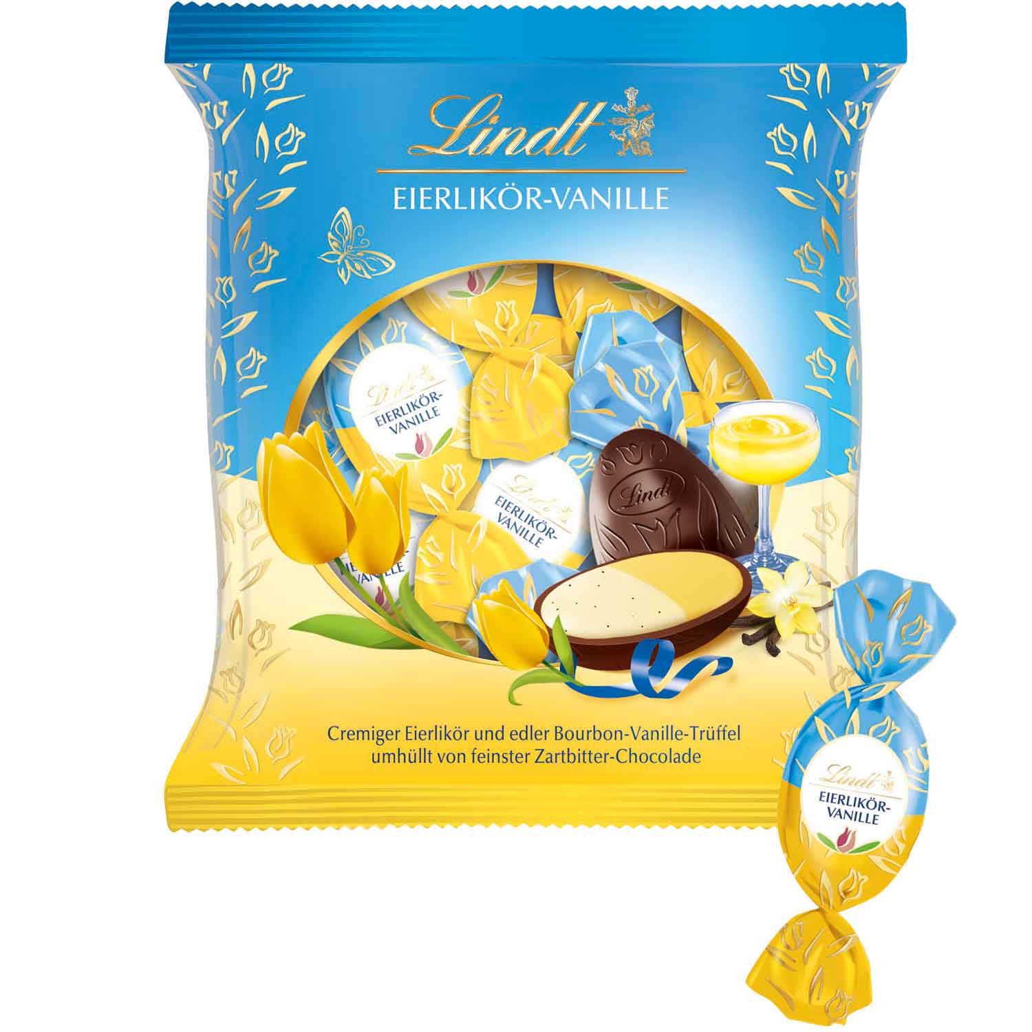 Lindt Eierlikör-Vanille-Eier 90g