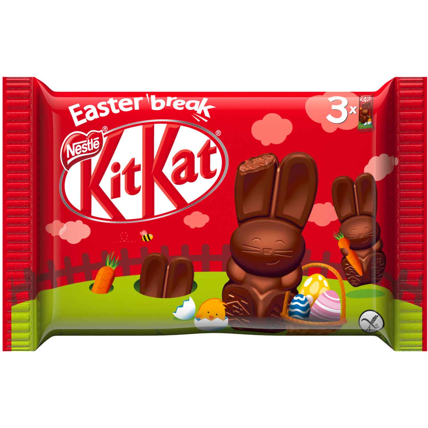 KitKat Mini-Osterhasen 3x29g