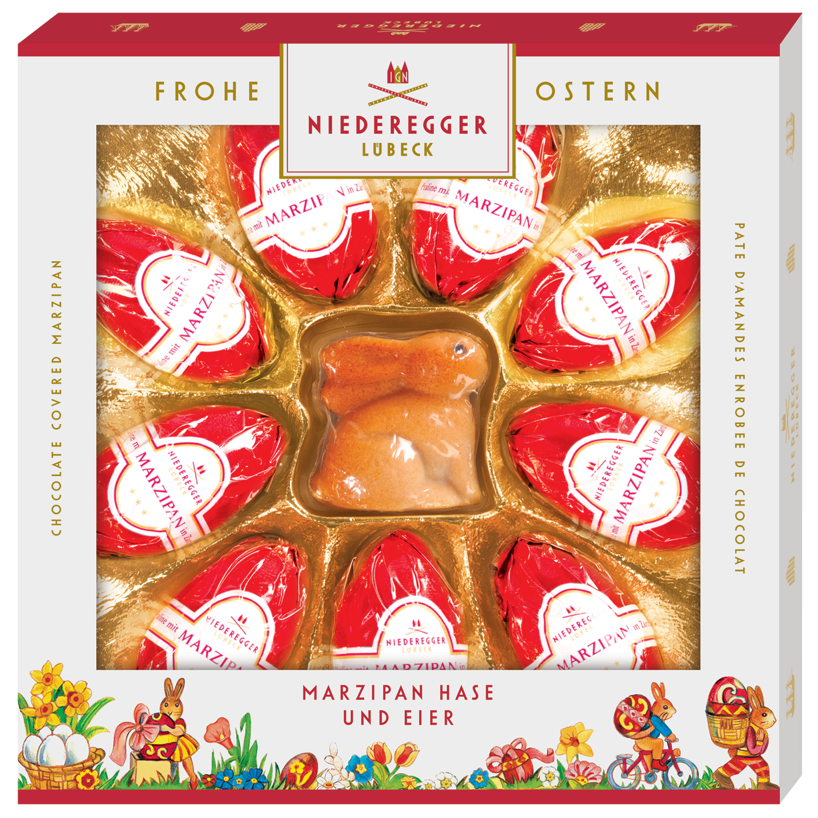 Niederegger Marzipan Hase und Eier 175g