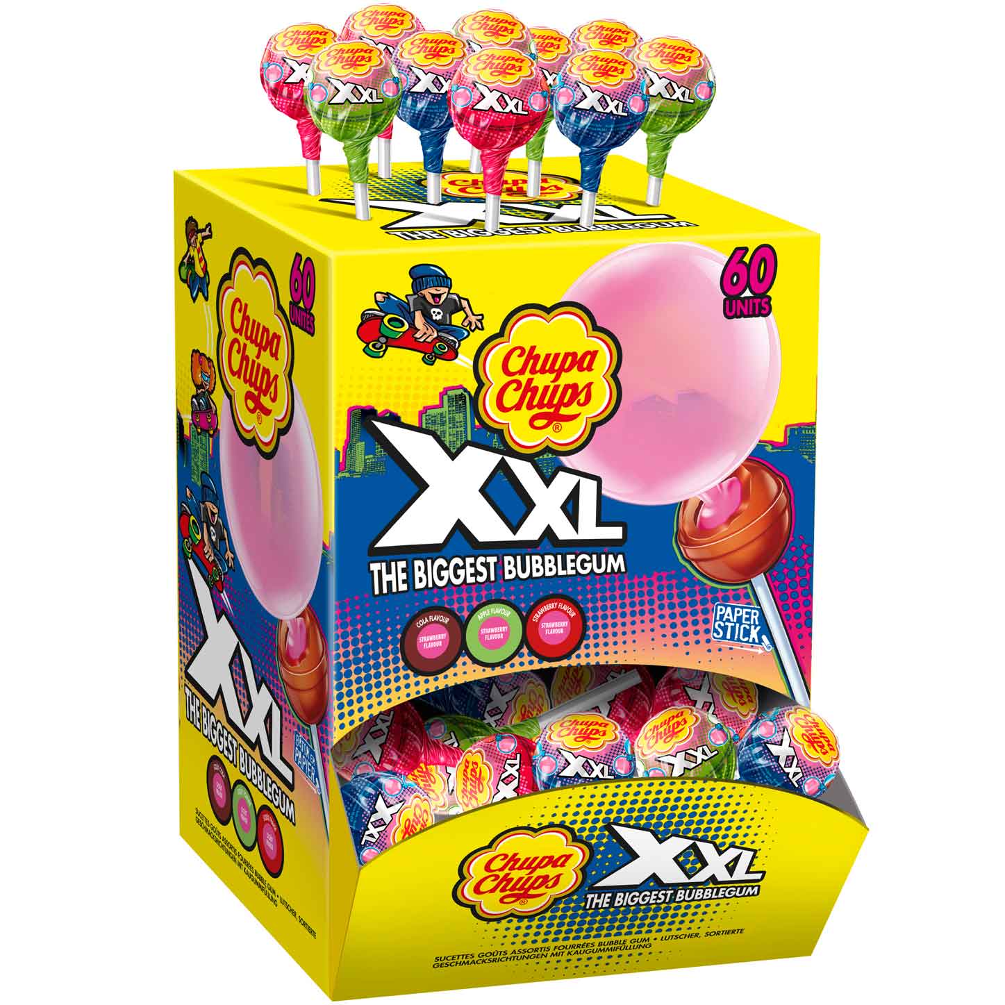 Chupa Chups XXL the Biggest Bubblegum 60x29g