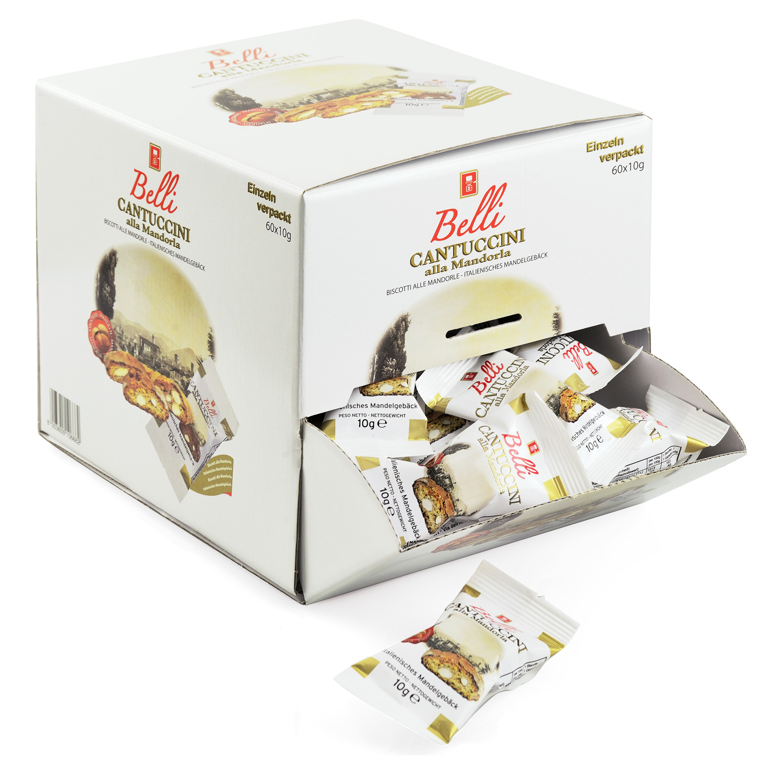 Belli Cantuccini alla Mandorla 60x10g