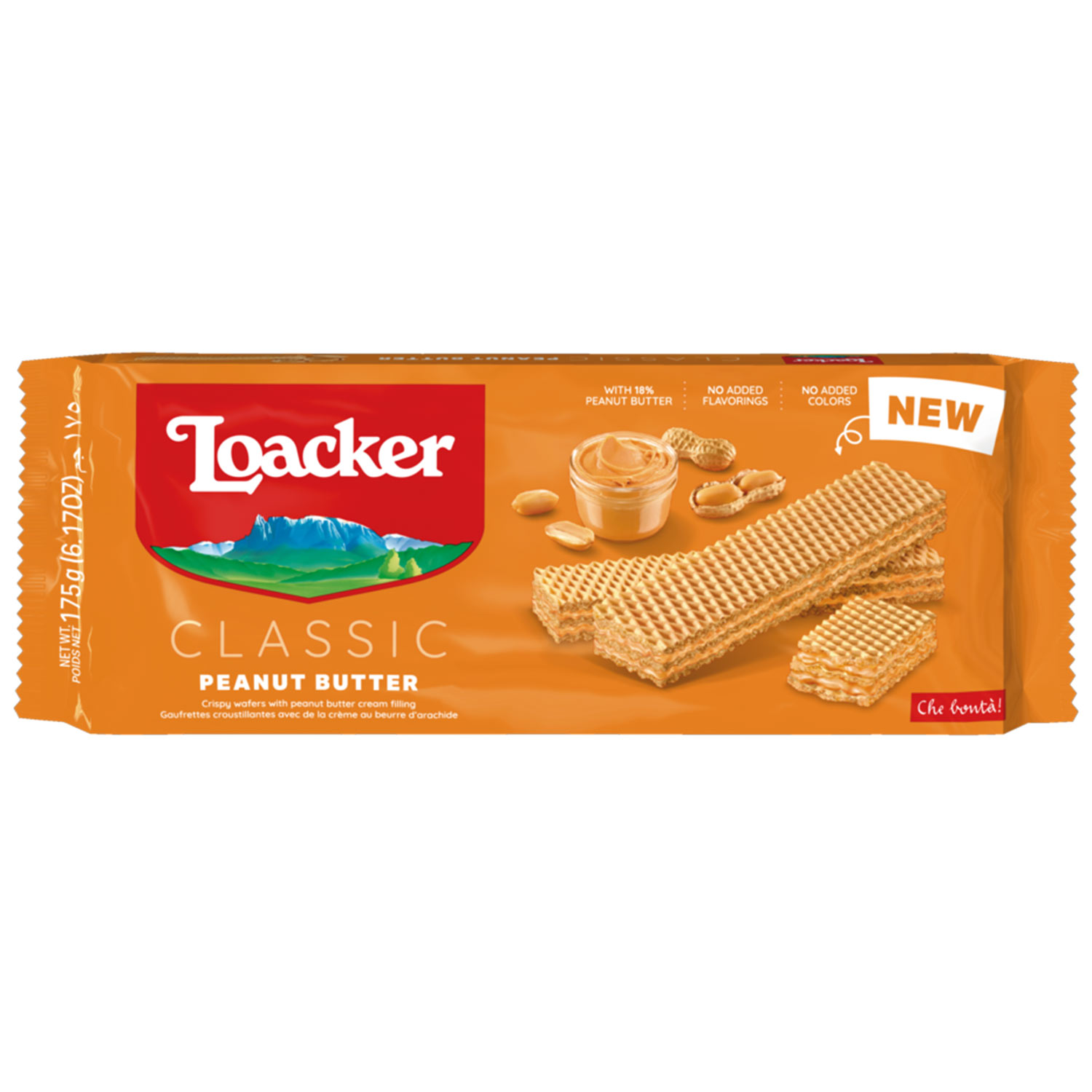 Loacker Classic Peanut Butter 175g