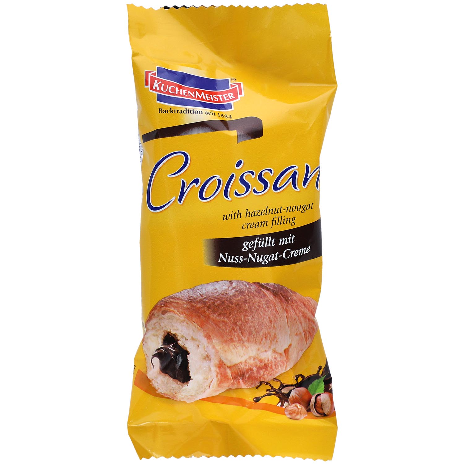 KuchenMeister Croissant Nuss-Nugat-Creme 48g