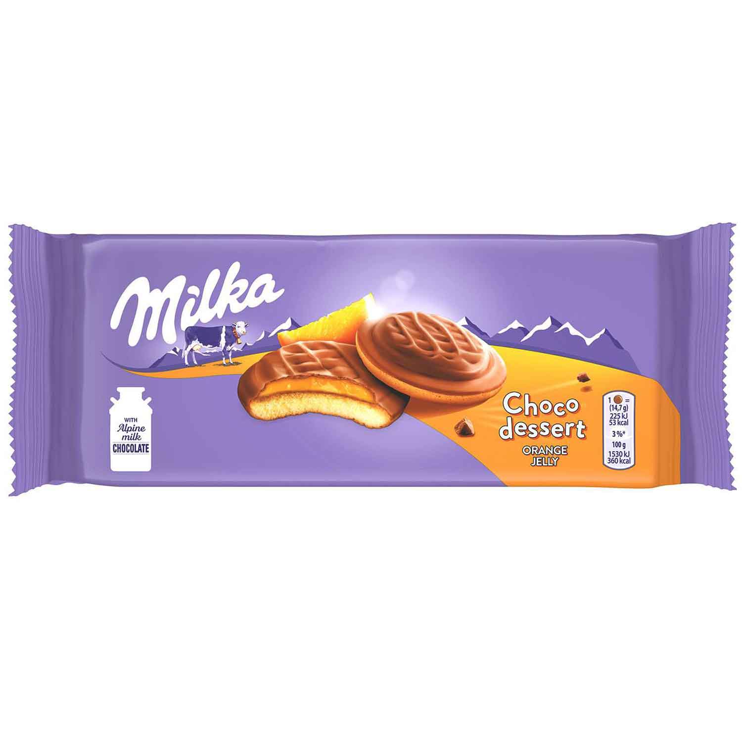 Milka Choco Dessert Orange Jelly 147g