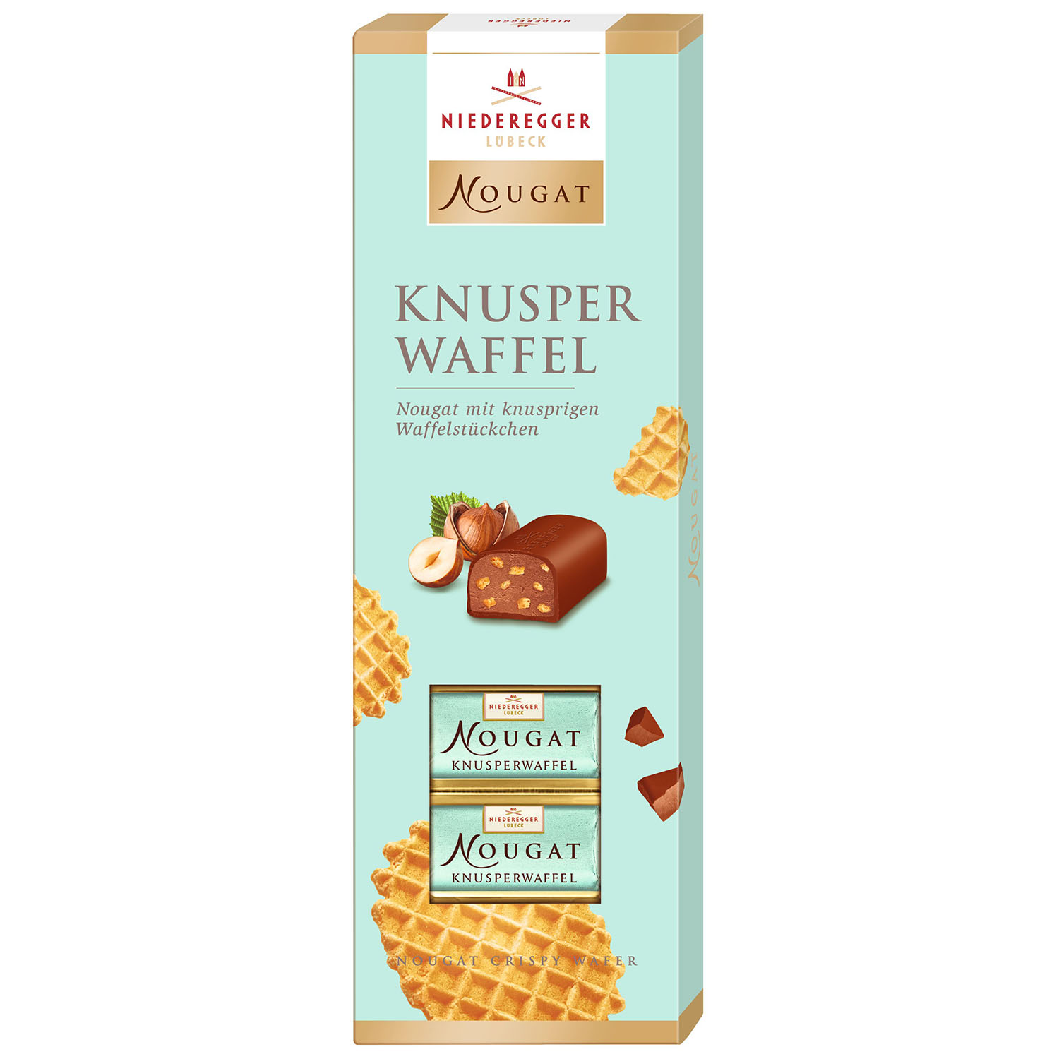 Niederegger Nougat Klassiker Knusperwaffel 100g