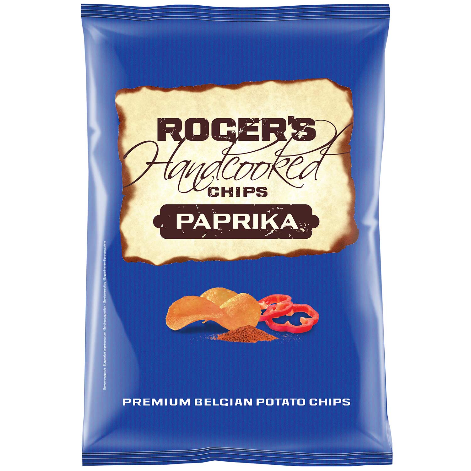 Roger's Handcooked Chips Paprika 150g