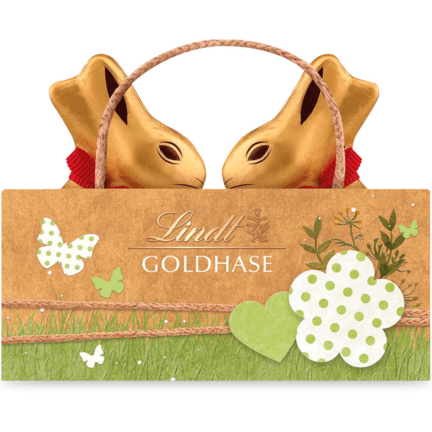 Lindt Natur Edition Goldhasen-Tasche 100g