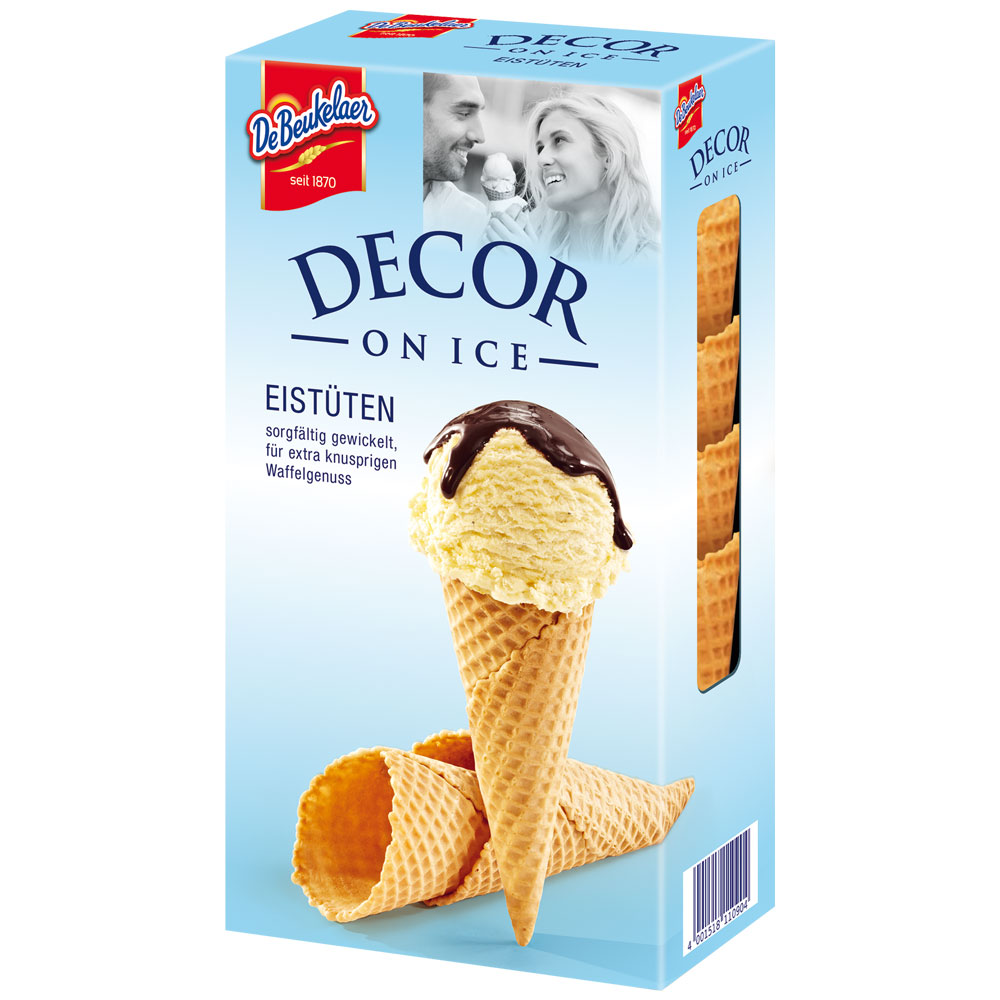 DeBeukelaer Decor on Ice Eistüten 8er