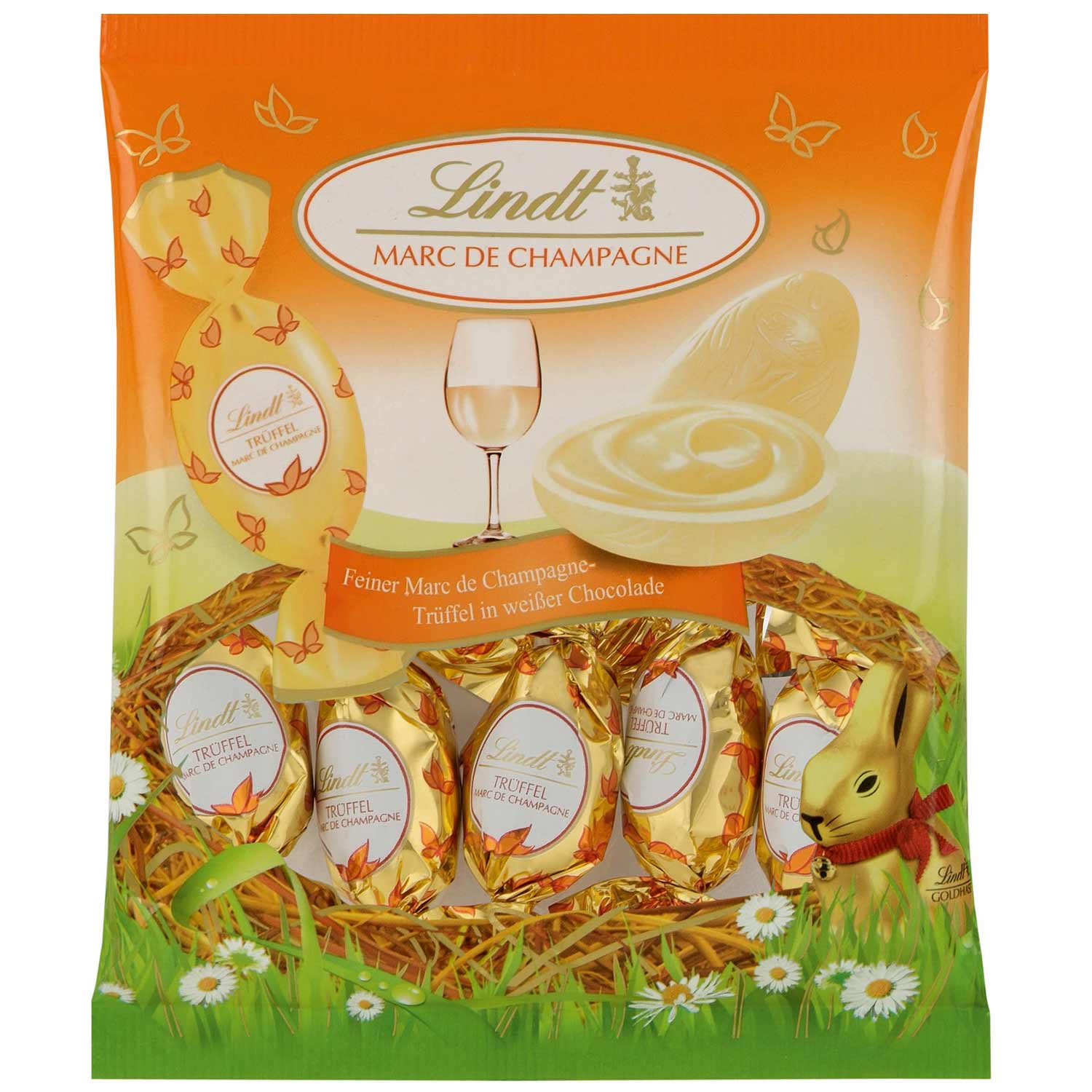 Lindt Marc de Champagne Trüffel-Eier gewickelt 90g