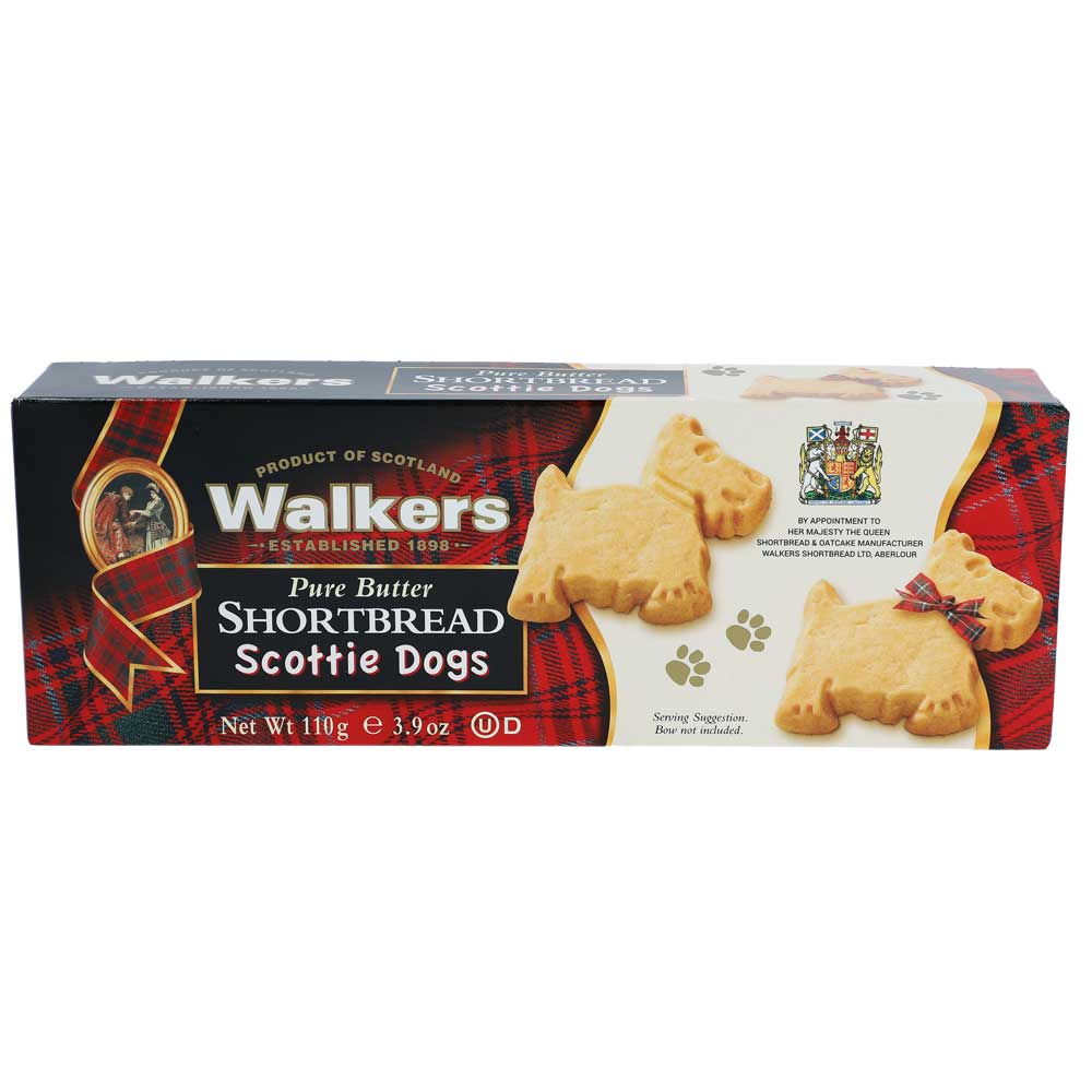 Walkers Pure Butter Shortbread Scottie Dogs 110g