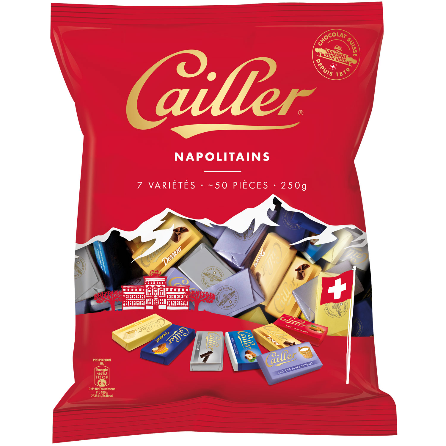 Cailler Napolitains 250g